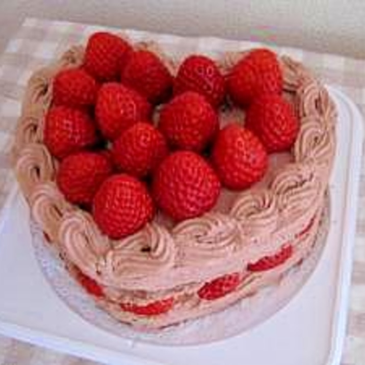 いちごたっぷり ハートのチョコレートケーキ レシピ 作り方 By ミルク白うさぎ 楽天レシピ いちごたっぷり ハートのチョコレートケーキ レシピ 作り方 By ミルク白うさぎ 楽天レシピ
